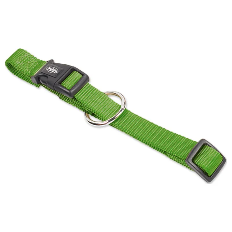 Nobby Halsband CLASSIC XXS/XS-S/S-M/M-L/L-XL alle Farben - Nylon Hundehalsband