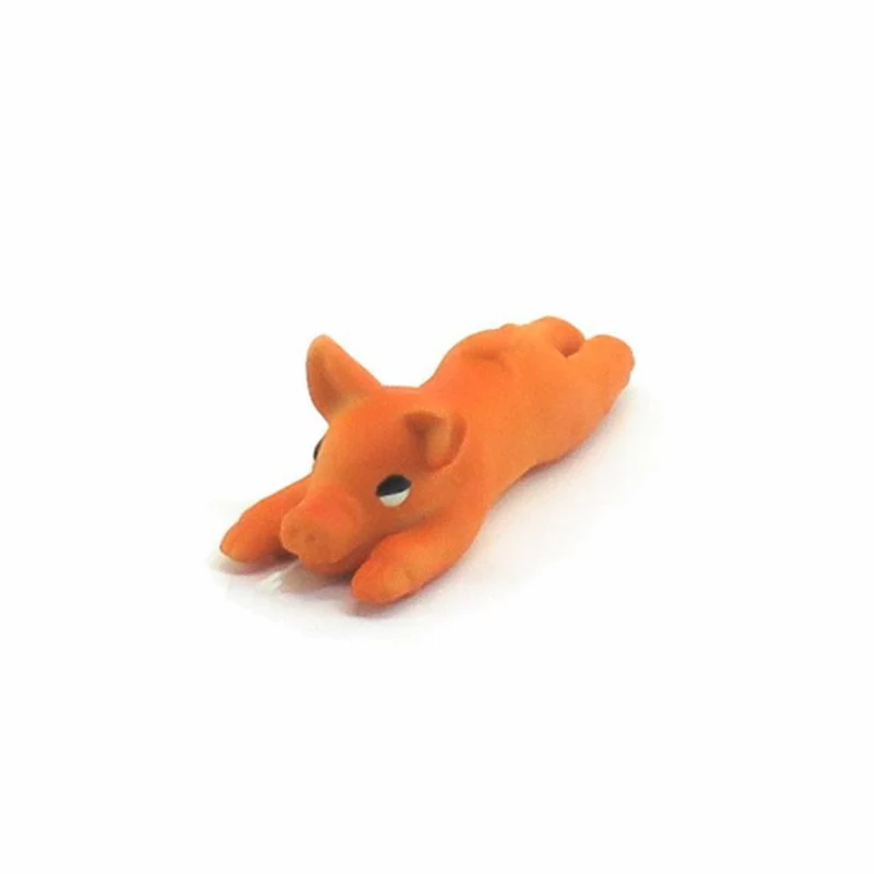Nobby Hundespielzeug SCHWEIN - Latex Tierfigur - Spiel für Hund - quitscht