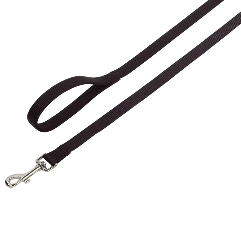 Nobby Leine CLASSIC 120 cm lang - 10/15/20/25 mm breit - Nylon Hundeleine 1,2 m