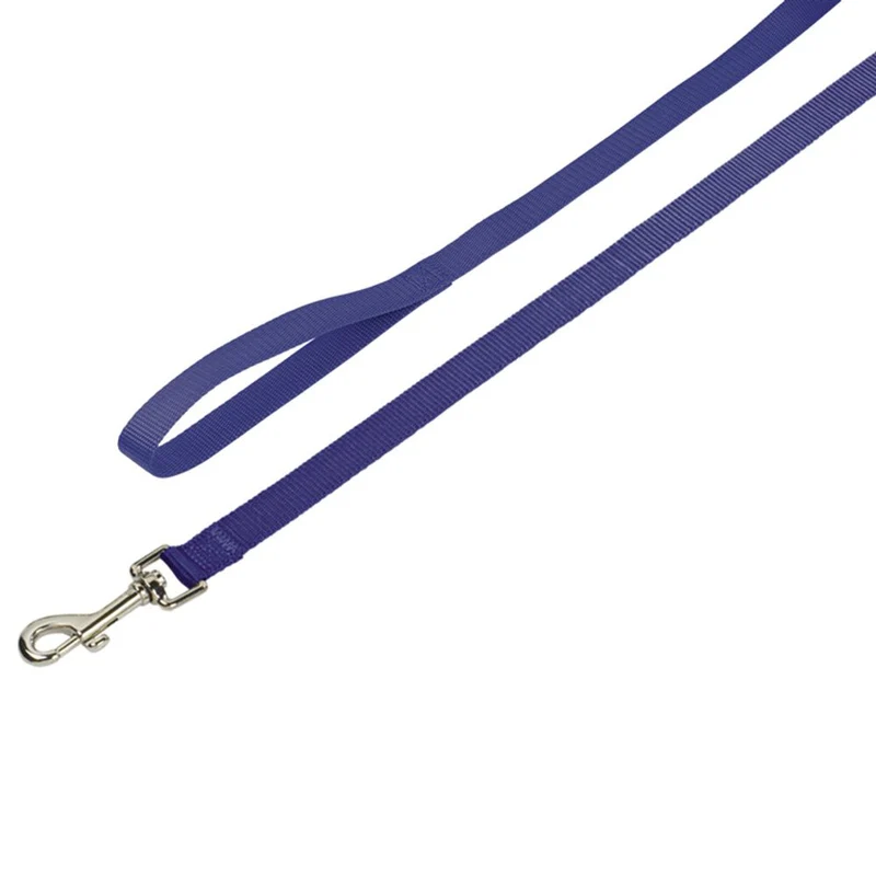 Nobby Leine CLASSIC 120 cm lang - 10/15/20/25 mm breit - Nylon Hundeleine 1,2 m
