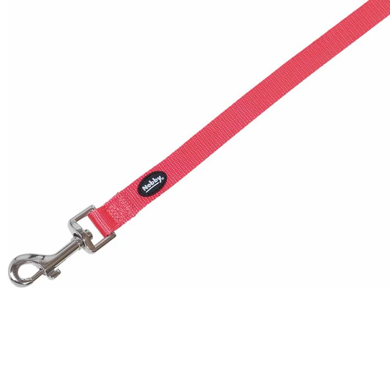 Nobby Leine CLASSIC 120 cm lang - 10/15/20/25 mm breit - Nylon Hundeleine 1,2 m