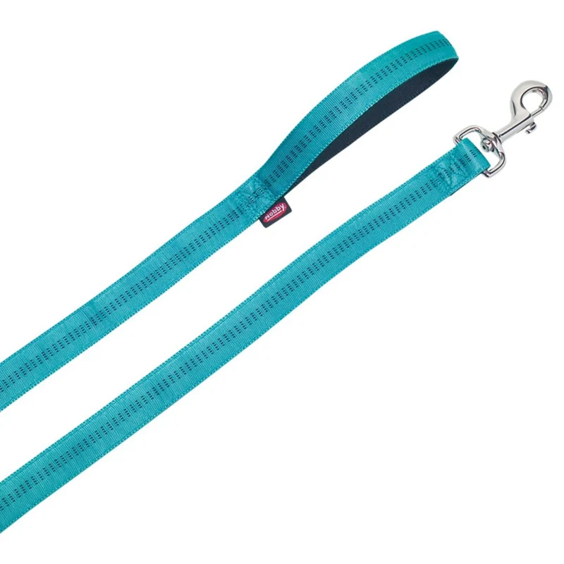 Nobby Leine SOFT GRIP 120 cm lang - 10/15/20/25 mm breit Nylon Hundeleine 1,2 m