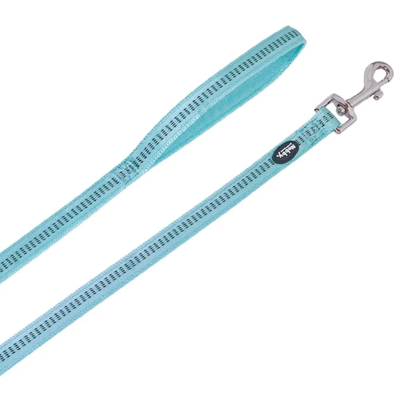 Nobby Leine SOFT GRIP 120 cm lang - 10/15/20/25 mm breit Nylon Hundeleine 1,2 m