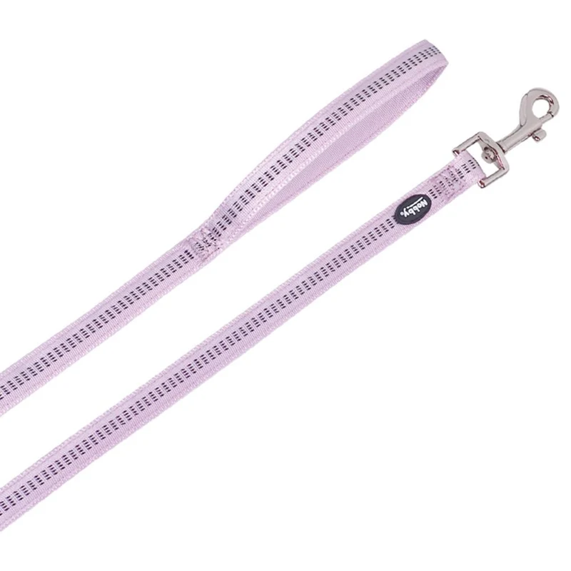 Nobby Leine SOFT GRIP 120 cm lang - 10/15/20/25 mm breit Nylon Hundeleine 1,2 m