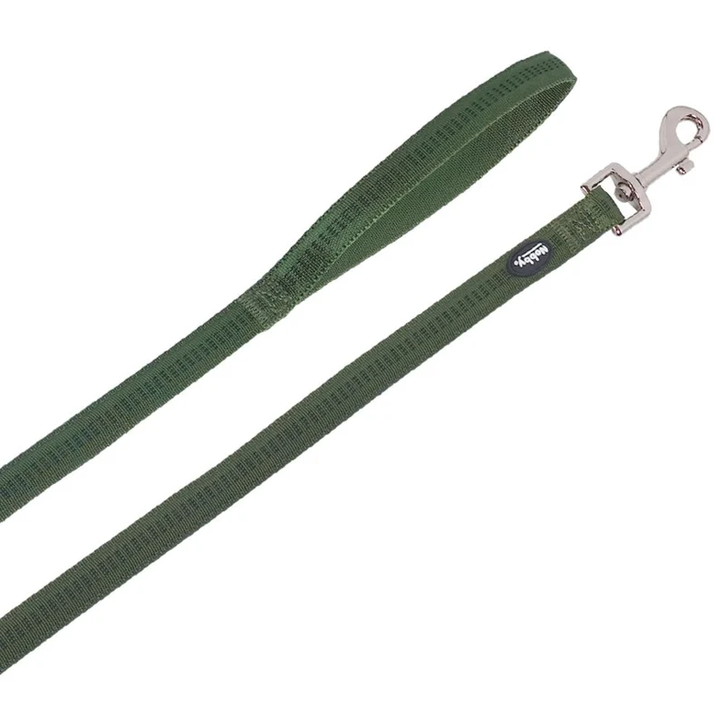 Nobby Leine SOFT GRIP 120 cm lang - 10/15/20/25 mm breit Nylon Hundeleine 1,2 m