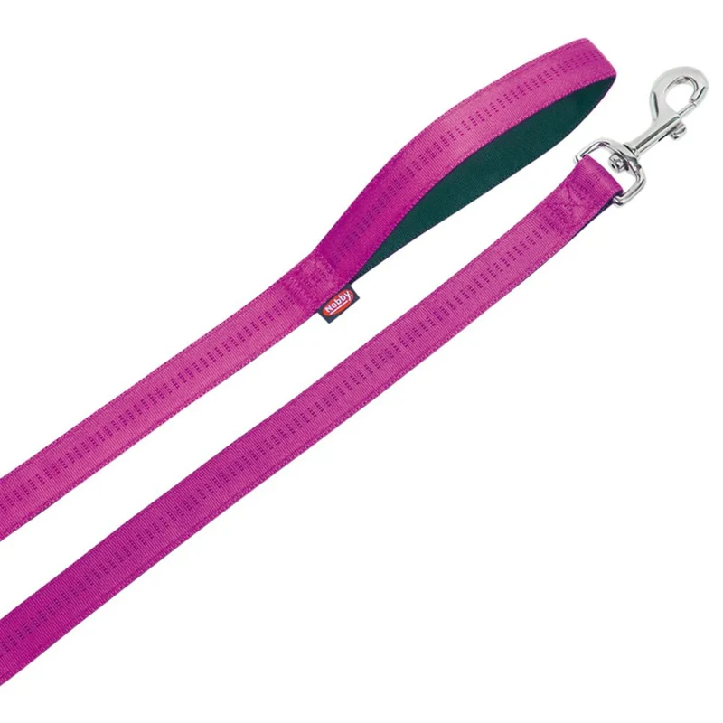 Nobby Leine SOFT GRIP 120 cm lang - 10/15/20/25 mm breit Nylon Hundeleine 1,2 m