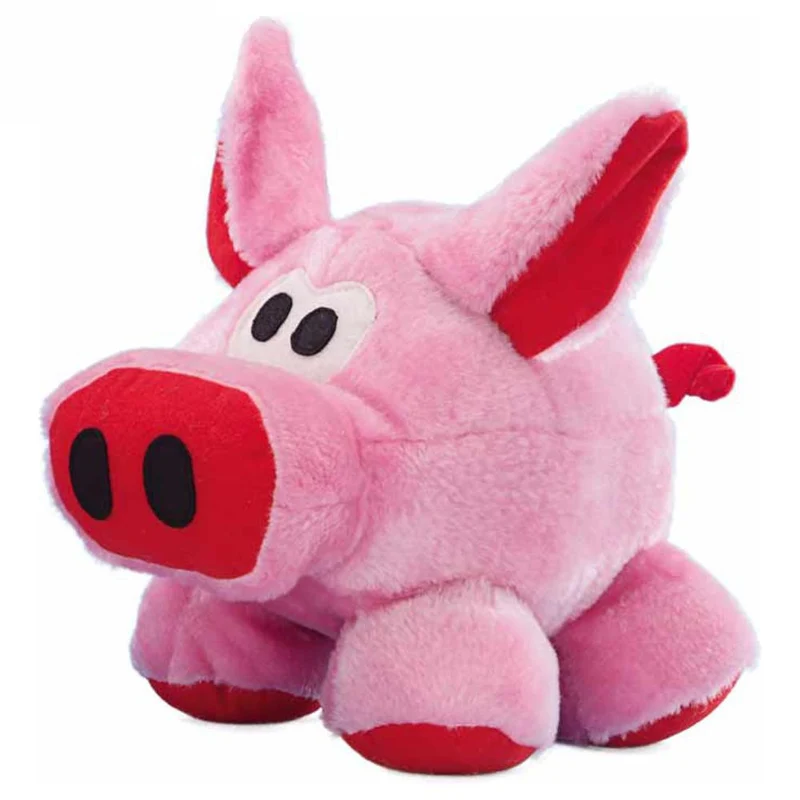 Nobby COOLE SAU Plüsch-Hundespielzeug Schwein grunzt Plüschtier Kuscheltier Hund