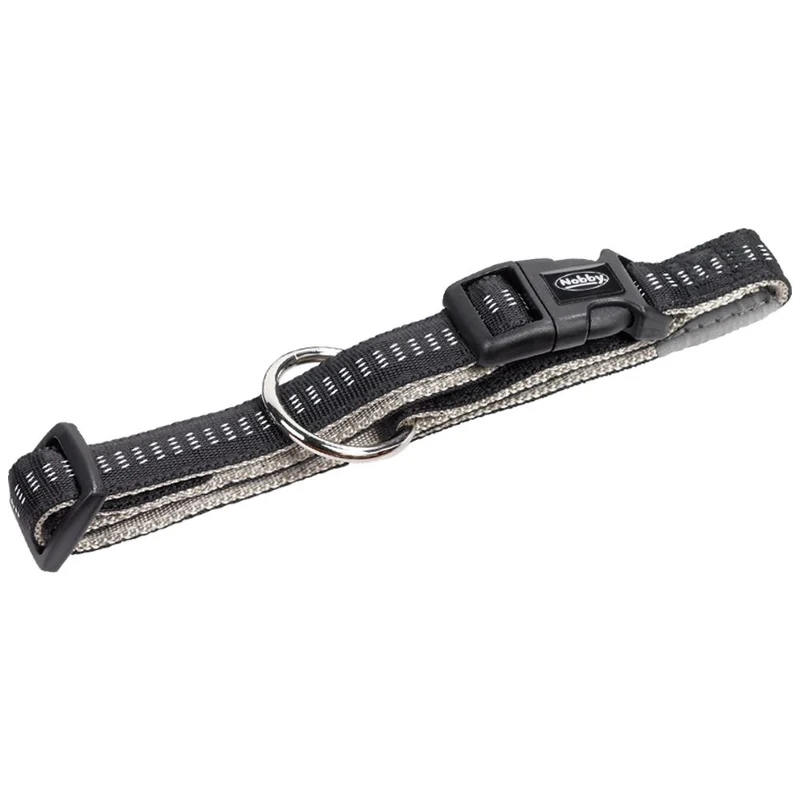 Nobby Halsband SOFT GRIP XS/XS-S/S-M/M-L/L-XL alle Farben - Nylon Hundehalsband