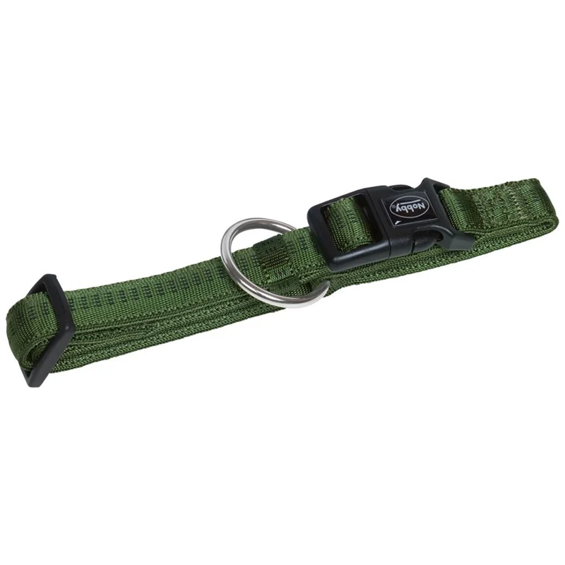 Nobby Halsband SOFT GRIP XS/XS-S/S-M/M-L/L-XL alle Farben - Nylon Hundehalsband