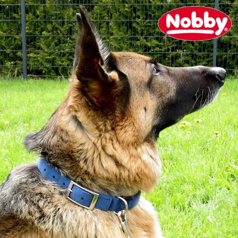 Nobby Halsband CLASSIC SOFT - S/M/L/XL/XXL - 3 Farben - Nylon Hundehalsband