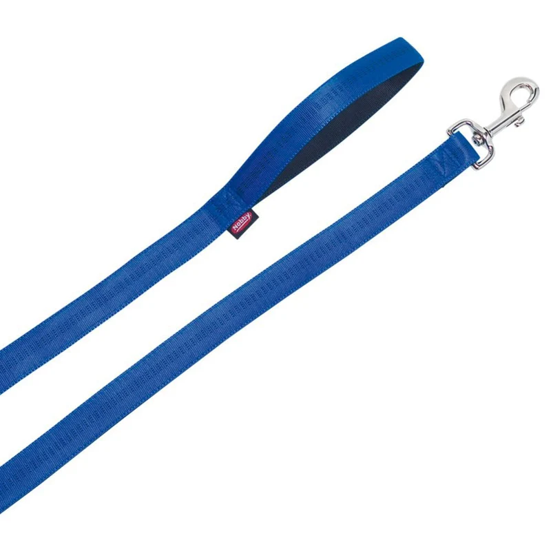Nobby Leine SOFT GRIP 180 cm lang - 10/15/20/25 mm breit Nylon Hundeleine 1,8 m