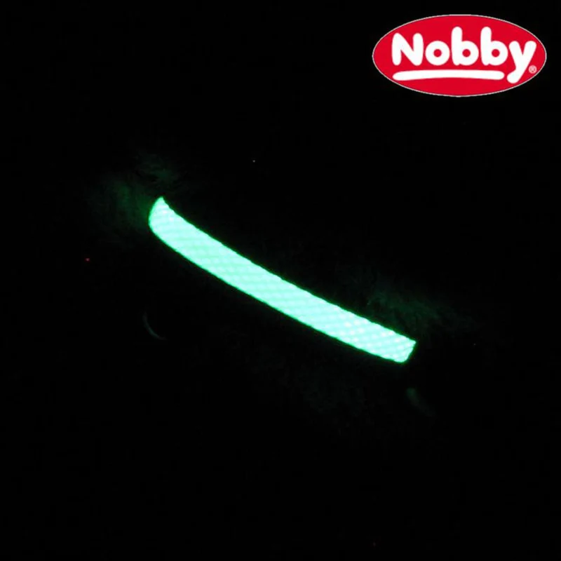 Nobby Sicherheitshalsband FLASH MESH - S/M/L - Leuchthalsband LED Halsband Hund