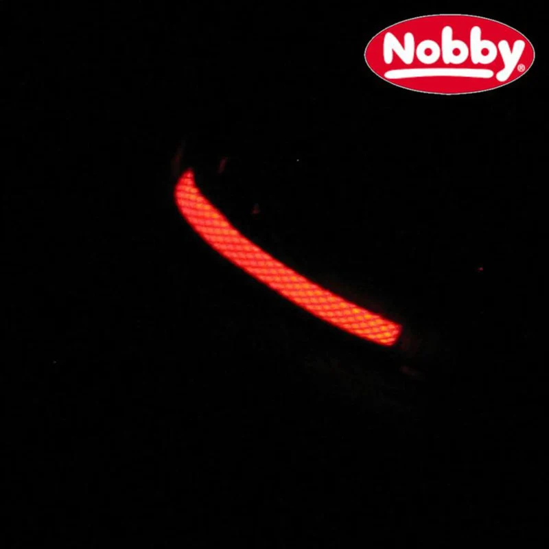 Nobby Sicherheitshalsband FLASH MESH - S/M/L - Leuchthalsband LED Halsband Hund