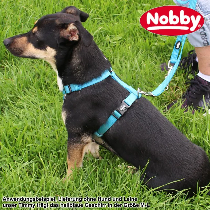 Nobby Geschirr CLASSIC XXS/XS-S/S-M/M-L/L-XL alle Farben - Nylon Hundegeschirr