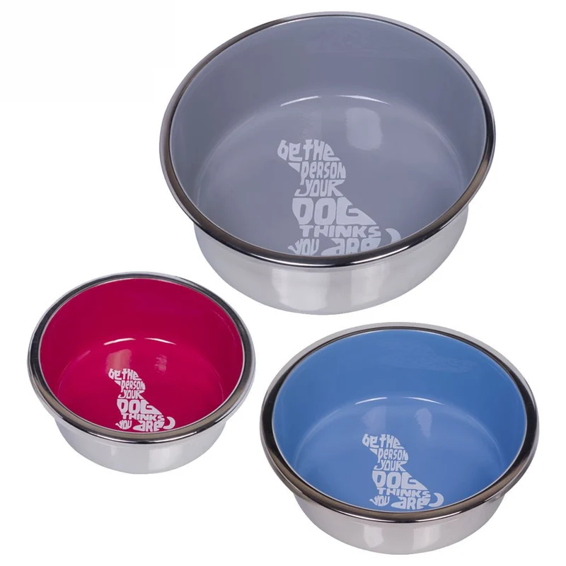 Nobby Futternapf WISE - Edelstahl Wassernapf Fressnapf Hundenapf Hunde/Katzen