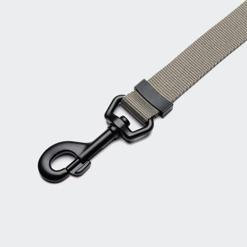 Hundeleine L-1 Freihandleine AKTIV, Khaki/Grey