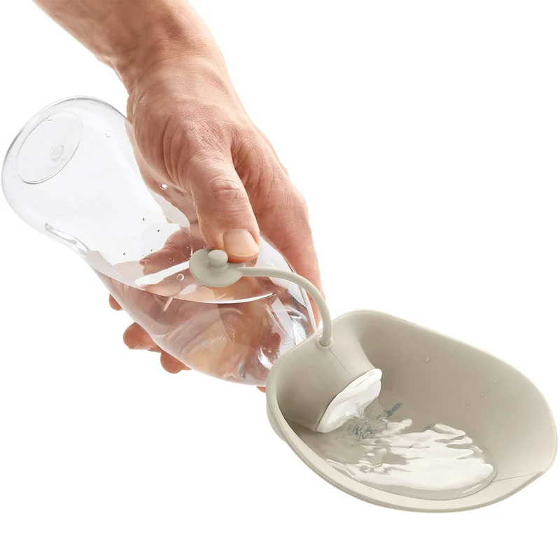 Trinkflasche mit Silikonnapf LIST, 550 ml