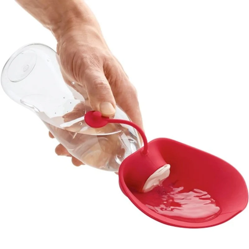 Trinkflasche mit Silikonnapf LIST, 550 ml