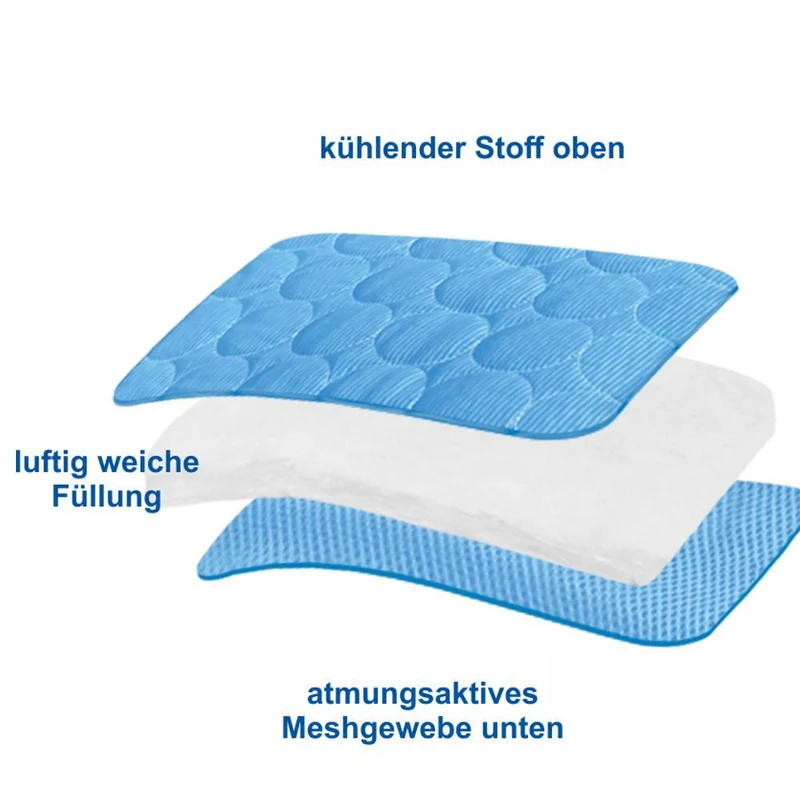 Nobby Kühlmatte Cooling Light - S/M/L/XL - Kühldecke Kühlkissen für Hunde Katzen