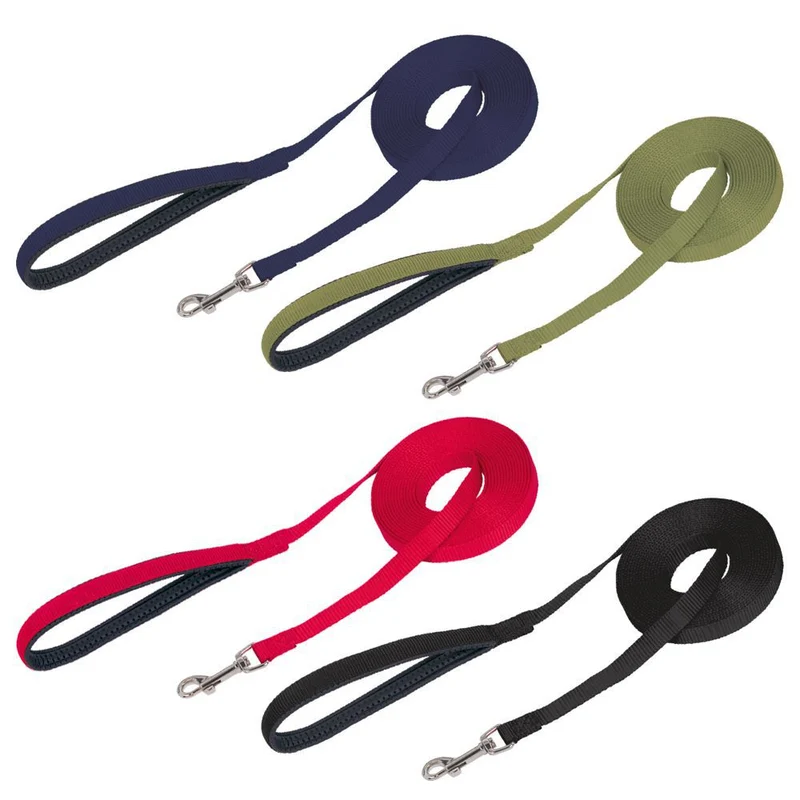 Nobby Schleppleine 5/10/15 m Nylon Leine Ausbildungsleine Fährtenleine Suchleine