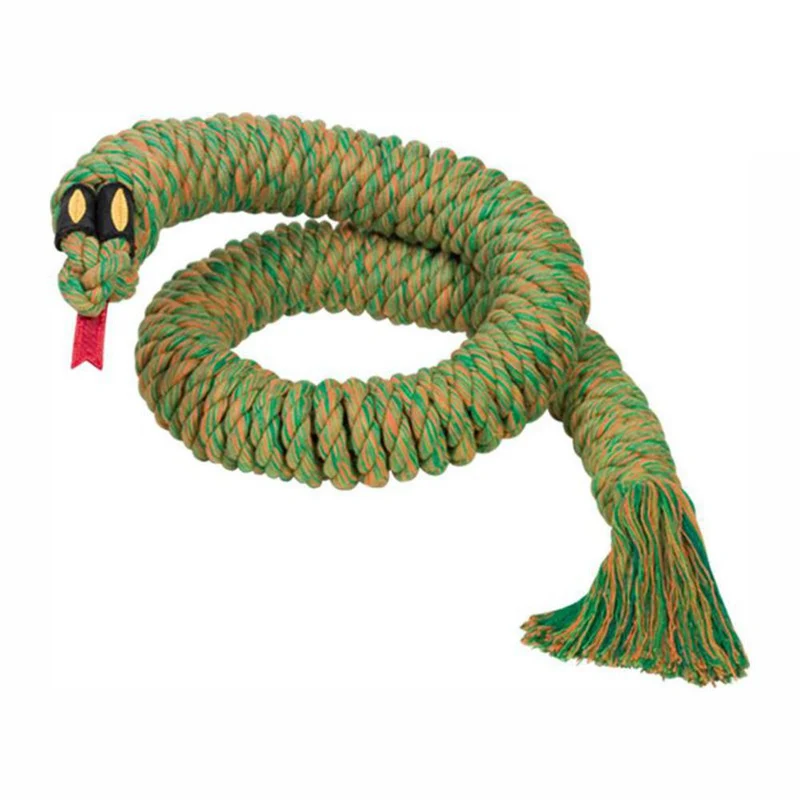 Nobby Spielseil SNAKE - Zerrspiel Knotenseil Hundespiel Kauspielzeug Zahnpflege