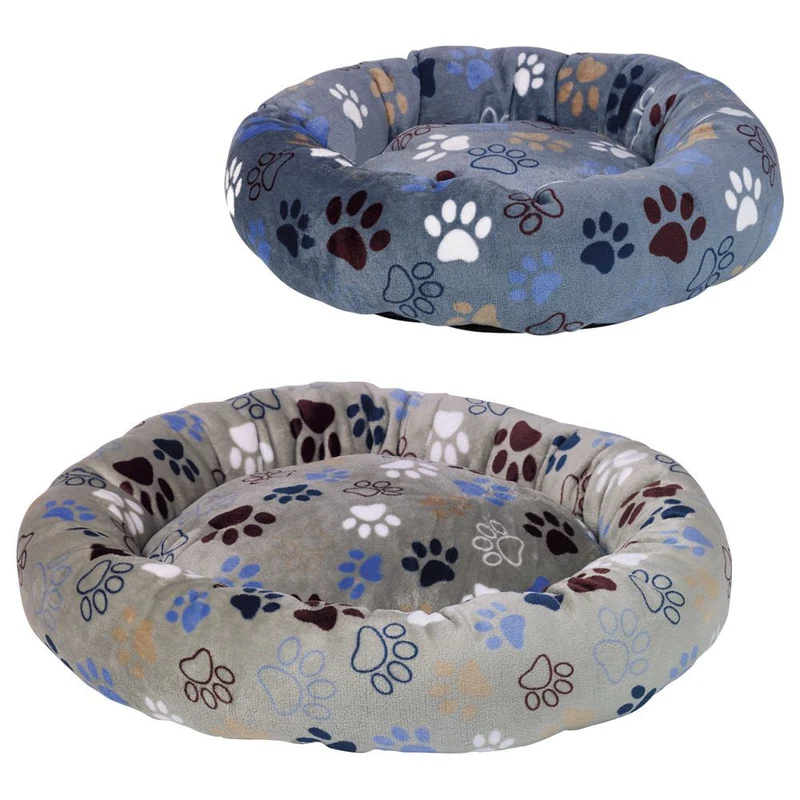 Nobby Donut Classic LISSI - 50+70 cm rund - Schlafplatz Decke Kissen Hundebett