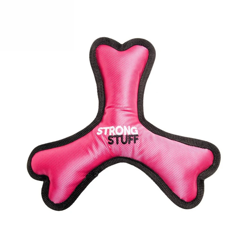 Karlie Strong Stuff Hundespielzeug - Oxford-Nylon Zerrspiel robust mit Squeaker