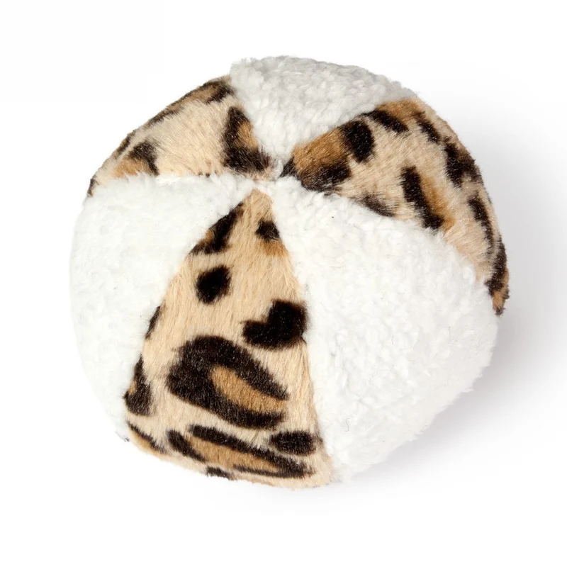 Karlie Plüsch-Hundespielzeug Ball - Spielzeug Kuscheltier Plüschball Quitschie