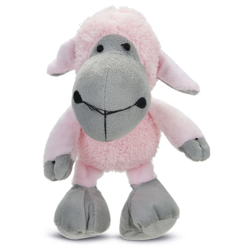 Karlie Plüsch-Hundespielzeug Schäfchen Schaf Spielzeug mit Squeaker Kuscheltier
