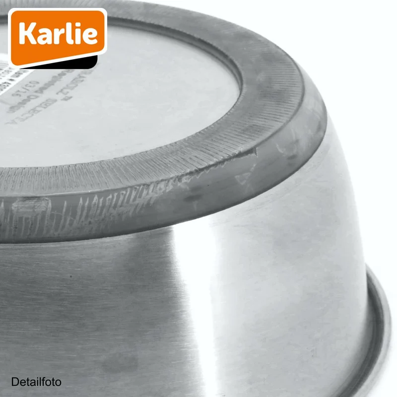 Edelstahl Napf SELECTA - Futternapf Wassernapf Fressnapf für Hunde/Katzen