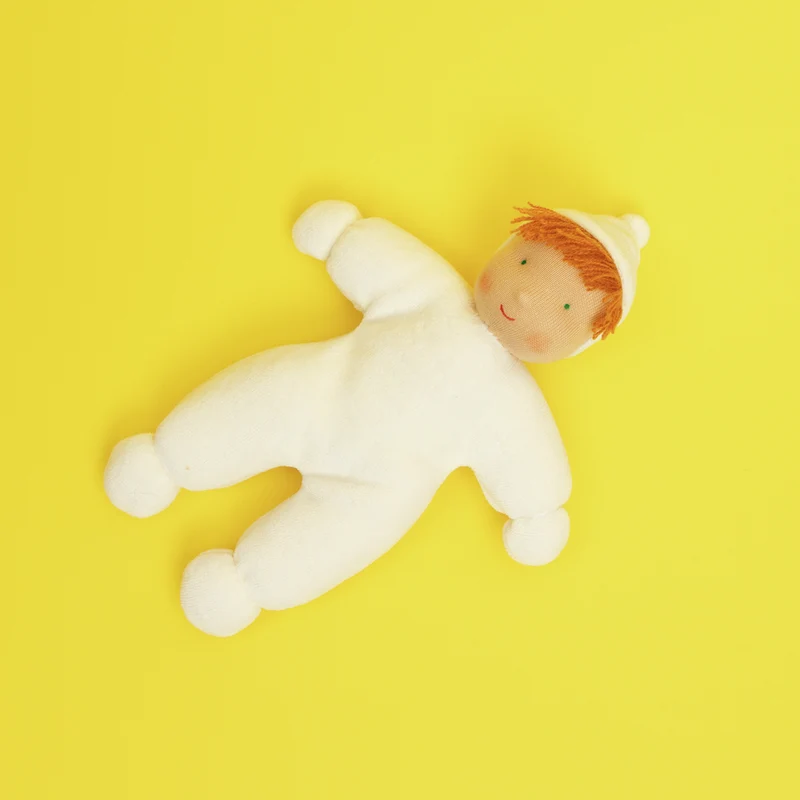 Waldorfpuppe Lolo natur - 21 cm