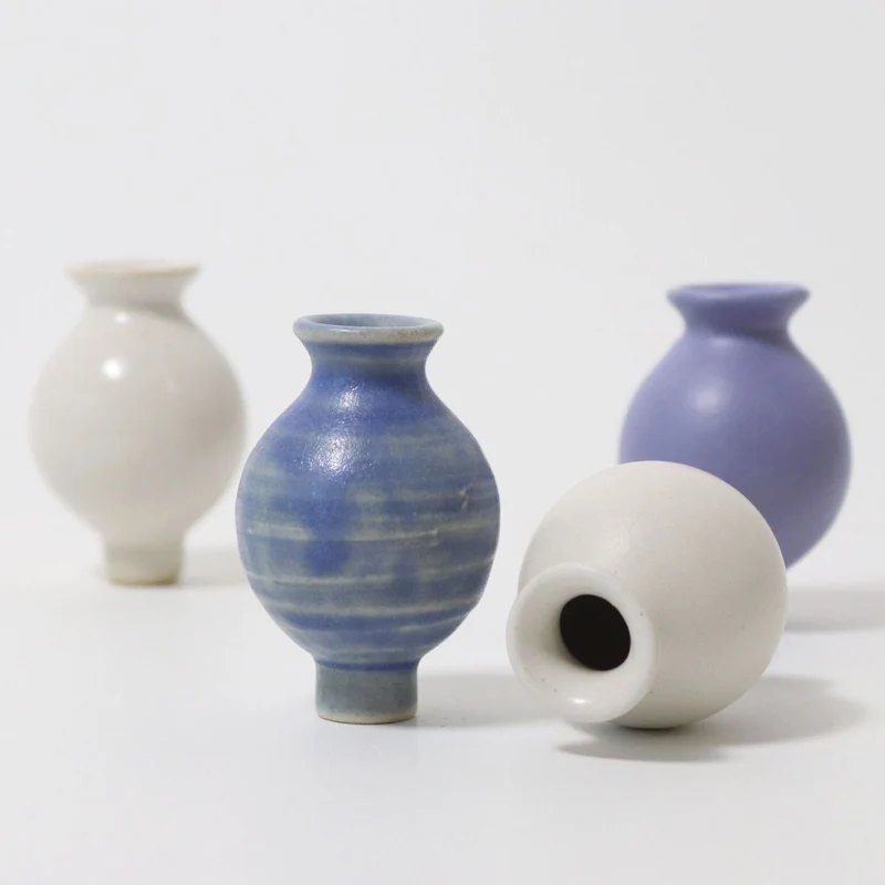 Grimm's Steckfigur Weisse Vase