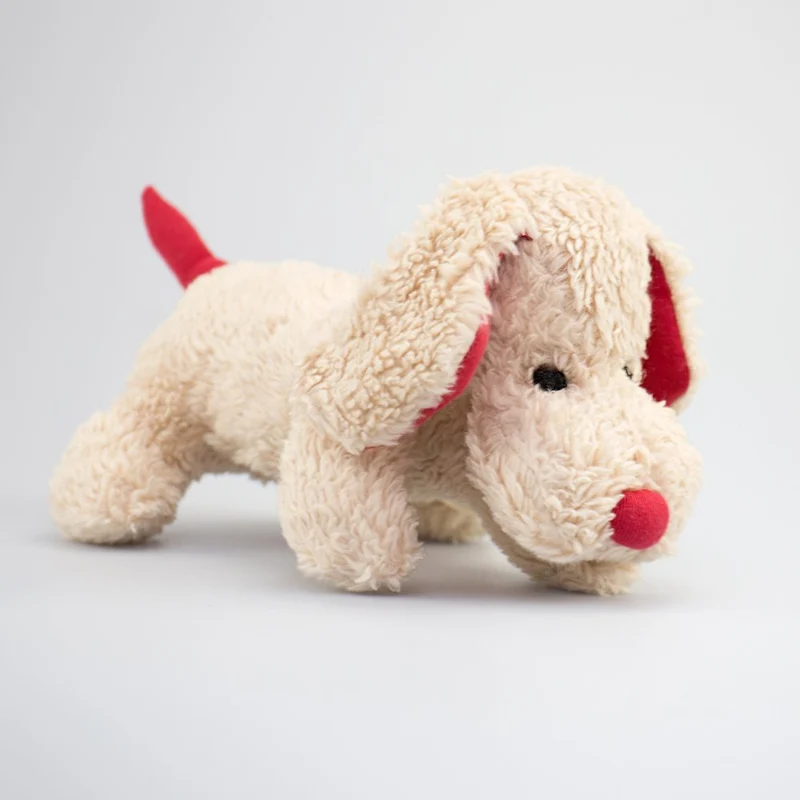 Kuschelhund Waldo beige