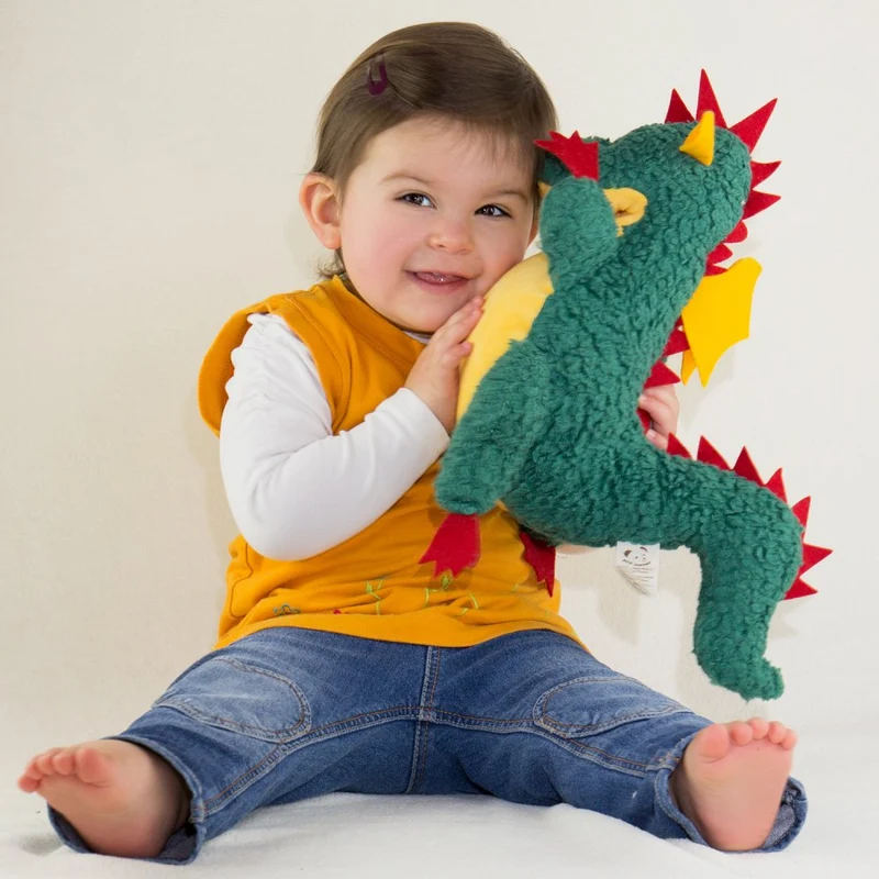 Kuscheltier Drache groß