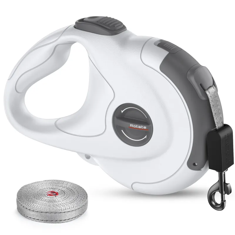 Automatischer Hundeleinen-Retriever mit Rotationsmechanismus – 5m Flexi Leine für Hunde