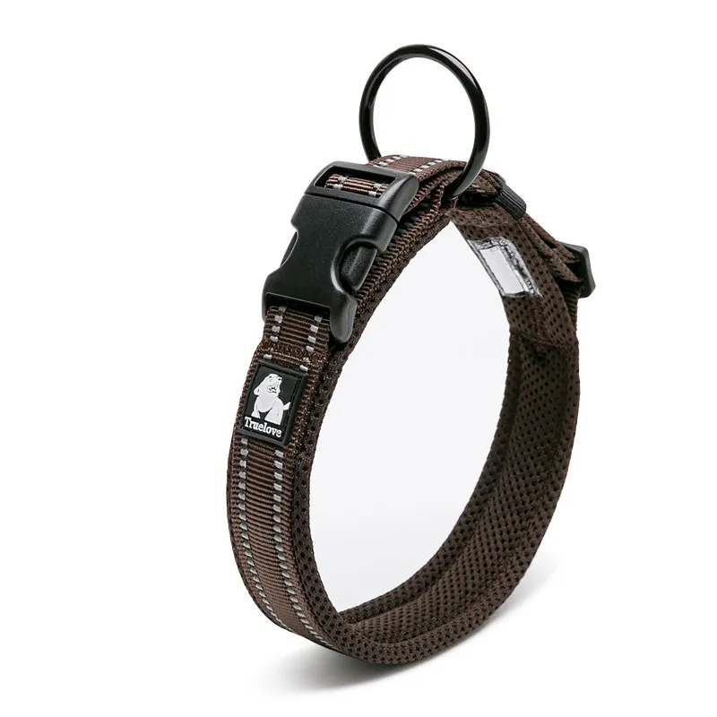 Truelove Reflektor-Hundehalsband – Atmungsaktiv und Verstellbar für Höchsten Komfort