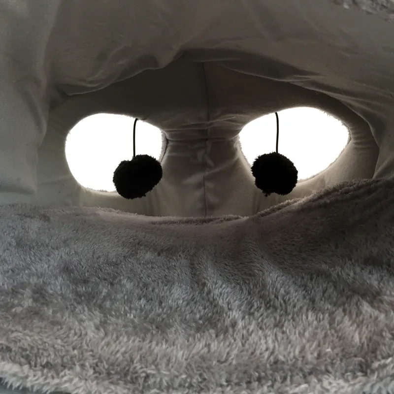 Kuschelige Katzenschlafhöhle Im Mausdesign – Weich und Bequem für Deine Katze
